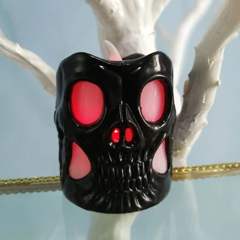 

Candles Lamp Creative Romantic Skull LED Electronic Home LED Tealight Candles Light Party Lamp Best Gift