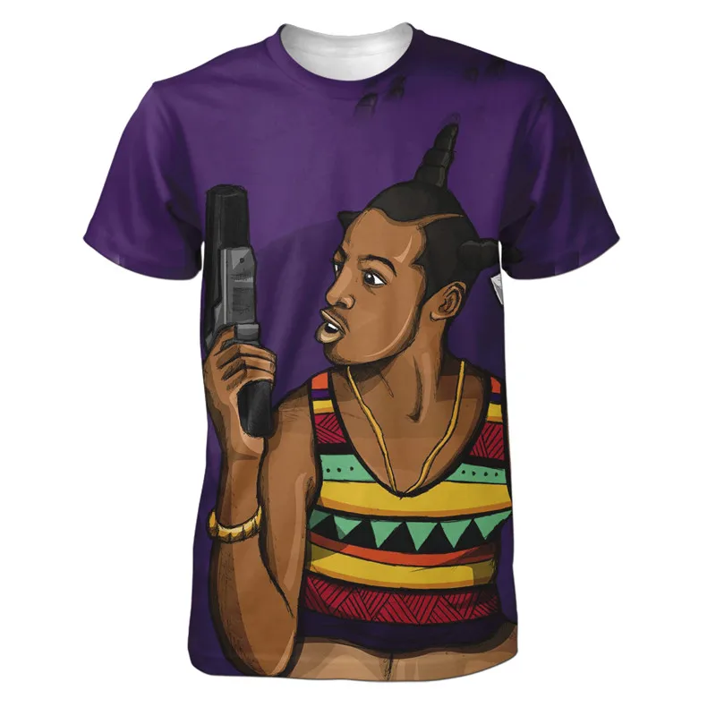 

REAL American US SIZE loc dawg Custom made 3D Sublimation Print T-Shirt plus size 3xl 4XL 5XL 6XL