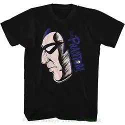 С коротким рукавом дешевые продажи подарок футболка Phantom Face/логотип черный мужской взрослый Графический Футболка
