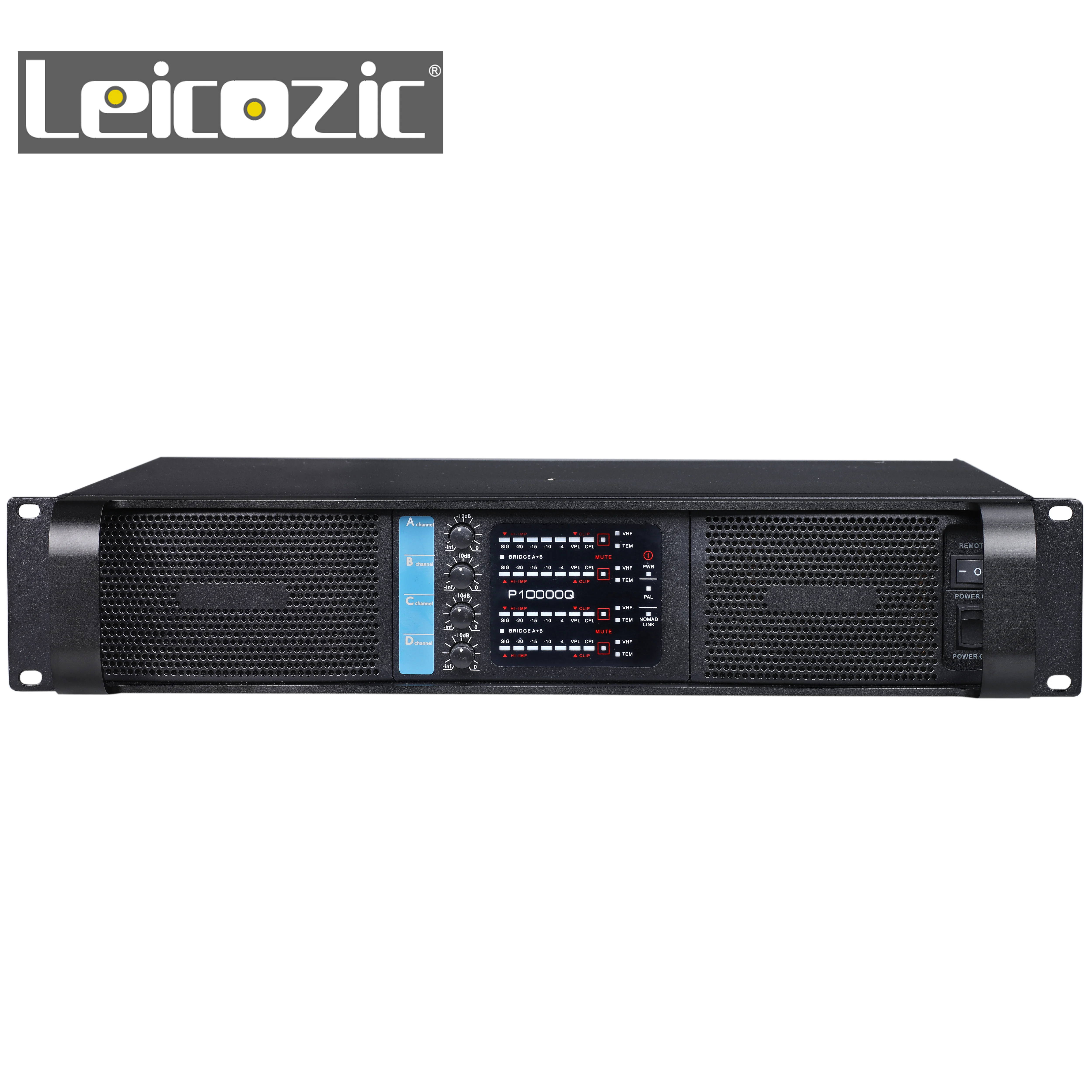 Leicozic High Power audio amplifier L10000Q line