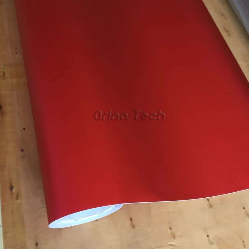 Matte Metallic Red Vinyl Wrap-1