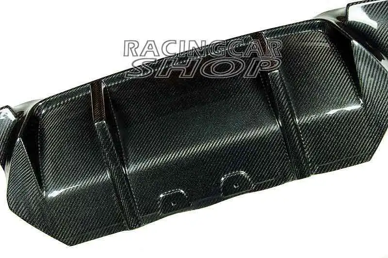 DTM STYLE REAL CARBON FIBER REAR DIFFUSER SPOILER FOR BMW 5-SERIES F10 M5 BUMPER 2011UP
