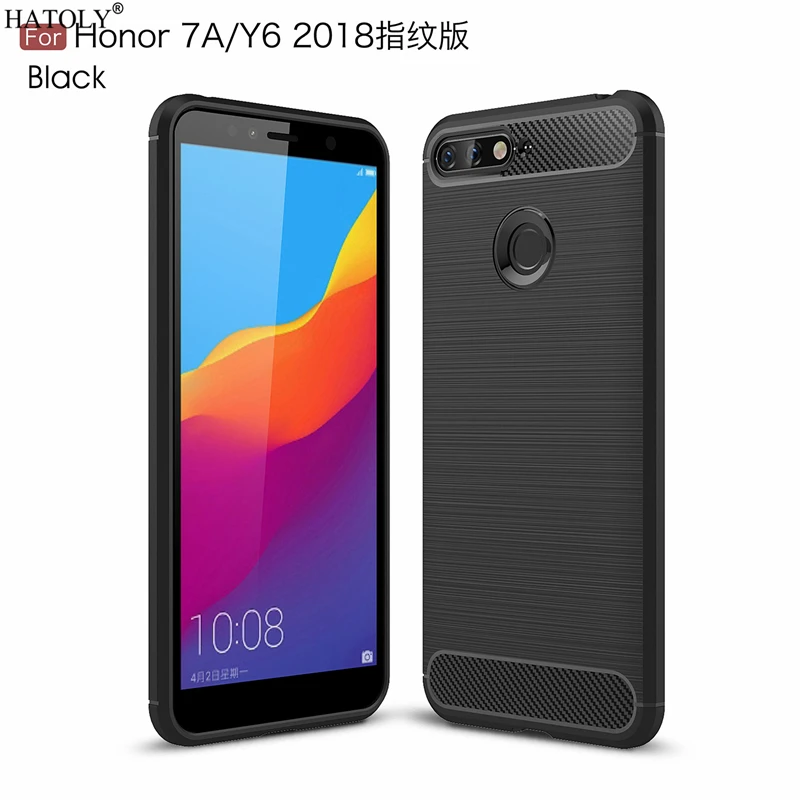 HATOLY чехлы для Huawei Enjoy 8E чехол Honor 7A мягкие матовые прочные силиконовые телефонов