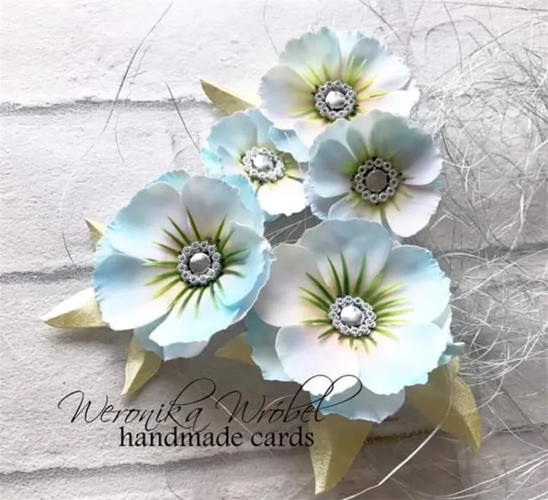 

YaMinSanNiO 1 Pcs/lot Metal Cutting Dies Scrapbooking for Card Making DIY Embossing Cuts New Craft Dies Flowers Decoration
