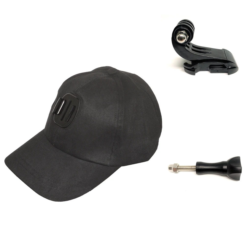 Kaliou Outdoor Sun Hat Baseball Cap Holder Mount with J Hook Thumb Screw for GoPro 7 6 5 4 3 2 1 SJCAM Action Camera Accesseries Kaliou Outdoor Sun Hat Baseball Cap Holder Mount with J Hook Thumb Screw for GoPro 7 6 5 4 3 2 1 SJCAM Action Camera Accesseries