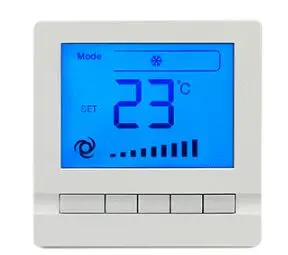 Heating/cooling thermostat 220V for HVAC systems to control valve or air  damper, warm floor heating temperature controller - AliExpress