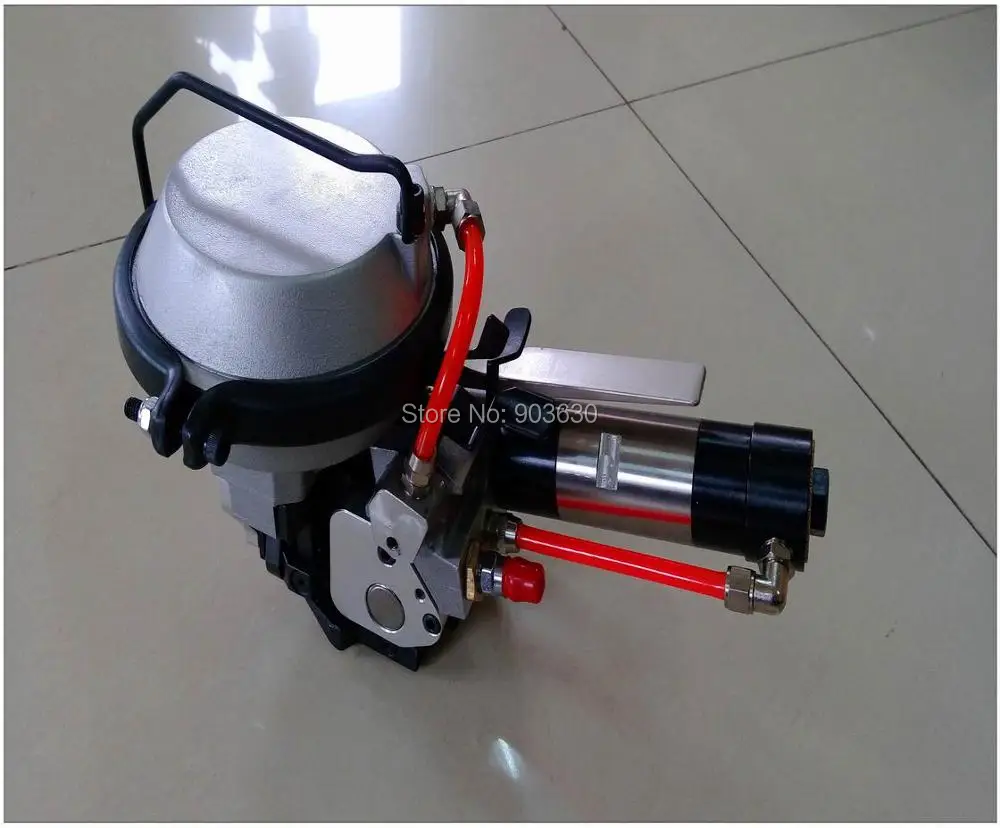 

Steel Strap Packing Machine Strapping Machine for Steel Belt 16-19mm Handheld Pneumatic Steel Band Machine