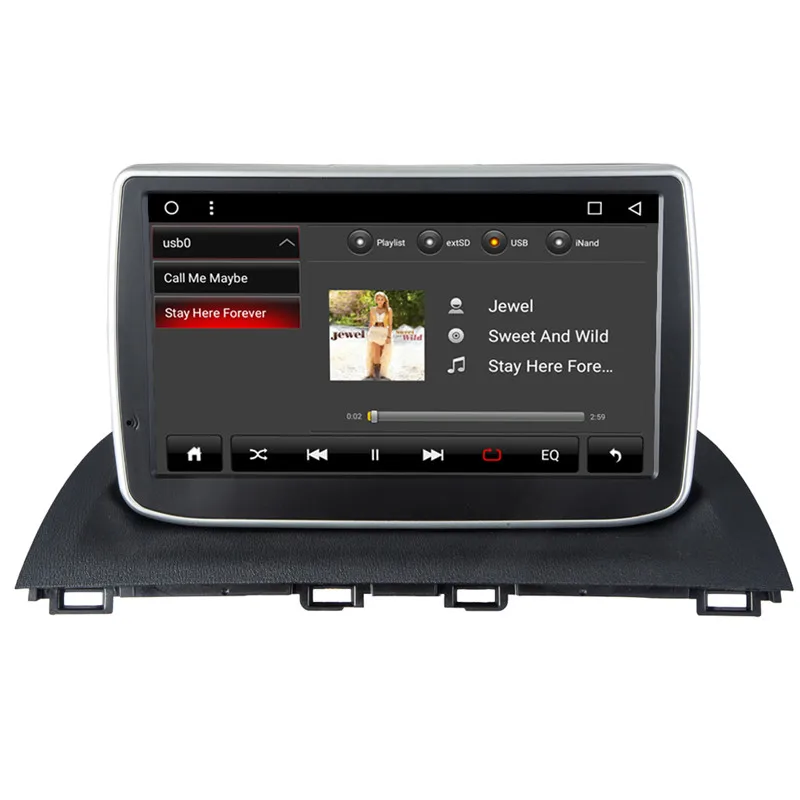 Cheap Ectwodvd 9inch Octa Core Android 8.1 Car DVD Player GPS Navigation Multimedia For Mazda 3 Axela 2014 2015 2016 6