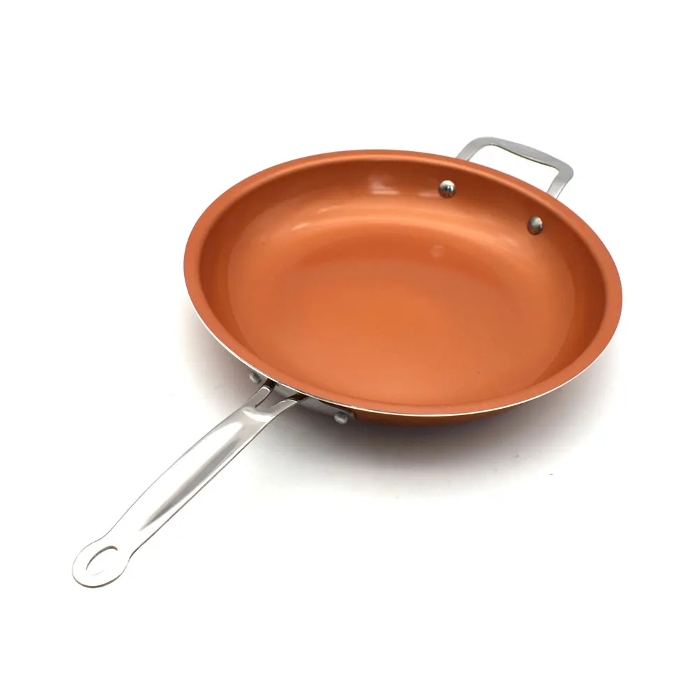 Sweettreats 8 10 12 Inchnon Stick Kupfer Pfanne Mit Keramik Beschichtung Und Induktion Kochen Ofen Spulmaschinenfest Spargut Innovative Produkte Zu Top Preisen