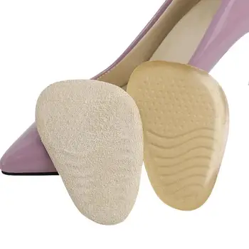 

1 Pair Women Anti-Slip High Heel Foot Cushion Inserts Pain Relief Breathable Forefoot Pad Protection Foot Pad Soft Insert