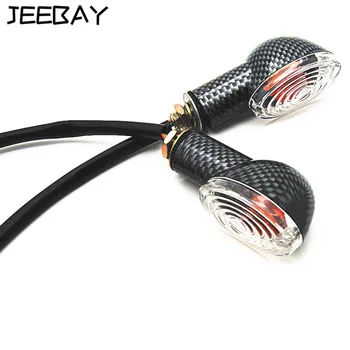 

JEEBAY 10mm Motorcycle Flasher Turn Signal Light Universal Motorcycle Turn Signals Scooter Motorbike Blinker Indicator Direction