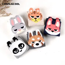 [COSPLACOOL]/корейские носки с милой пандой/Мопсом хлопковые носки с милым Рисунком Тигра/кролика для девочек женские Harajuku Meias Calcetines Mujer