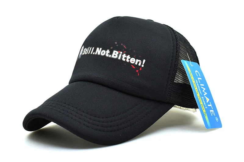 CLIMATE The Walking Dead Game Clementine Still Not Bitten Caps Clem's Girl Coser Cap Zombie Killer Summer Cool Trucker Caps Hats