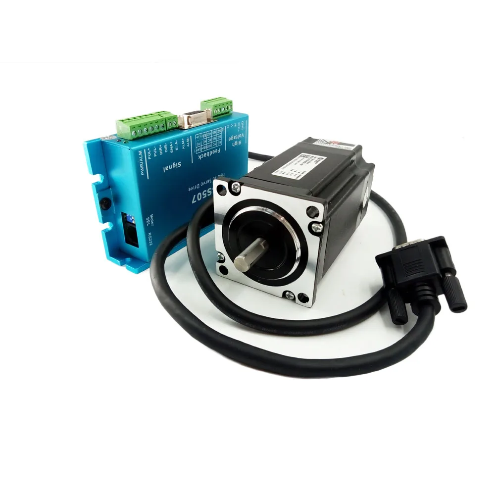 Leadshine Гибридный сервопривод NEMA23 2N. m 3Ph 36VDC замкнутый цикл шаговый набор драйвер +