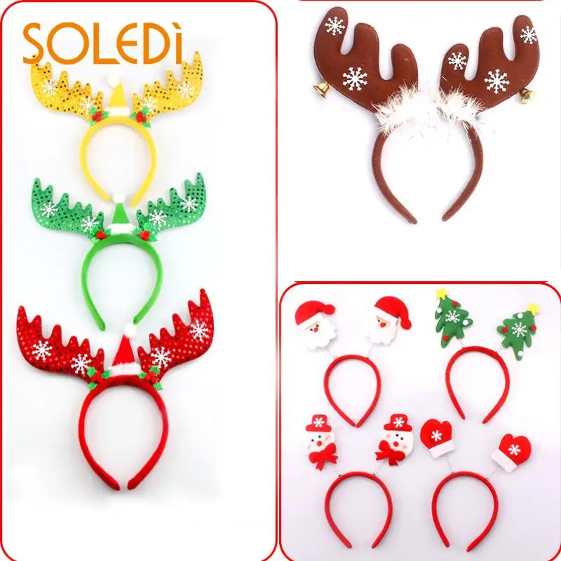 

Women Baby Toddler Christmas Cute Snowman Hairband Headband Hat Party Decoration