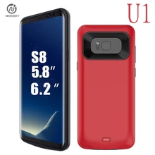 Newdery U1 RU/корабль США для Samsung Galaxy S8 S8 плюс Батарея случае Перезаряжаемые Запасные Аккумуляторы для телефонов Резервное копирование Внешняя Зарядное устройство крышка