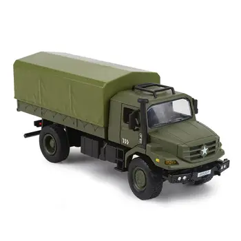 

Simulate Army Green Alloy Truck Modeling Toy for Kids