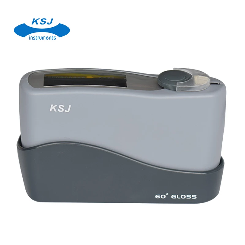 Brand KSJ Glossmeter Multipurpose Gloss Meter Gauge 60 degree paint
paper ink film plastic Bamboo floor Tiles ceramics leather