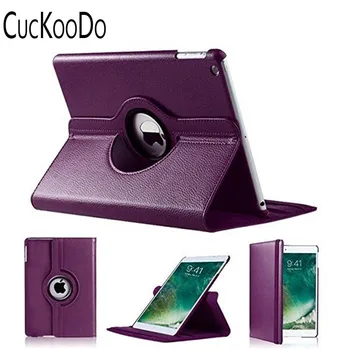 

For iPad 9.7 2018,360 Degree Rotating Magnetic Smart PU Leather Protective Case For iPad 9.7 inch 2018 Release