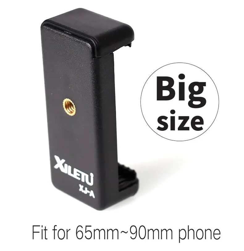 XILETU XS-20 мини настольная подставка для маленького телефона Настольный Штатив для Vlog беззеркальная камера смартфон со съемной шаровой головкой