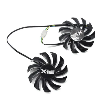 

75mm Fan FD7010H12S Dual-X HD7850 4Pin Cooler Fan Replace for Sapphire Dual-X HD7850 1G GDDR5 Sapphire HD 7850 2GB Cards Cooling