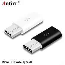 Универсальный USB 3,1 type-C мужской разъем для Micro USB Женский конвертер USB-C адаптер данных type C устройство Черный