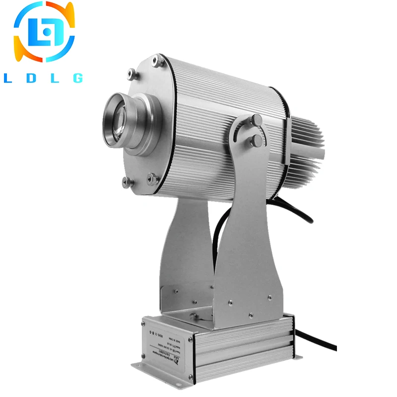 Waterproof Silver 20W LED Gobo Projector for Advertising Aluminum Alloy 1700lm Custom Company
