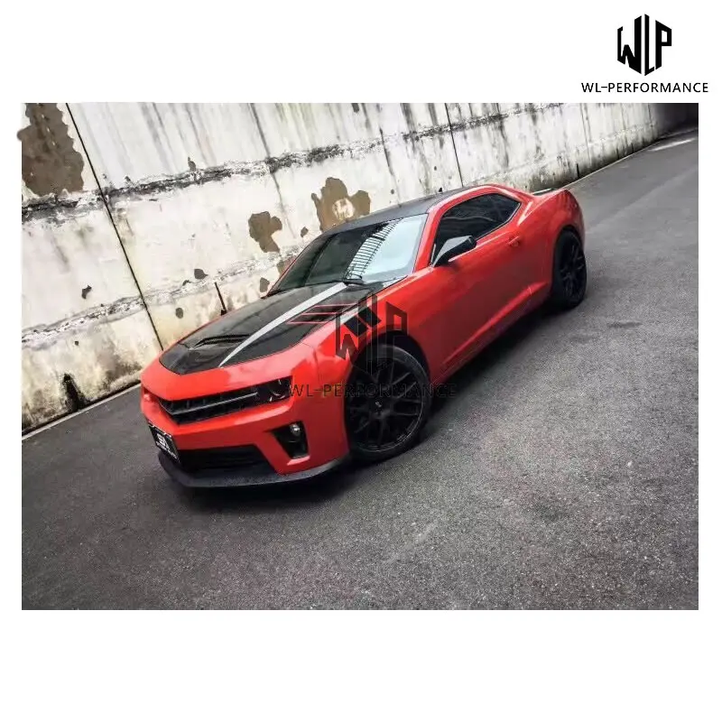 ZL1 High quality PP Upainted Front bumper racing grills Car body kit For Chevrolet Camaro ZL1 10-14