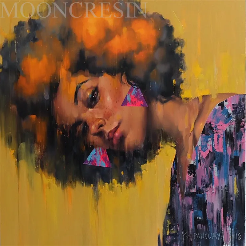 

5D Diy Diamond Painting Cross Stitch Woman Wearing Floral Dress 3D Diamond Embroidery Full Round Mosaic Decoration Resin Sticker