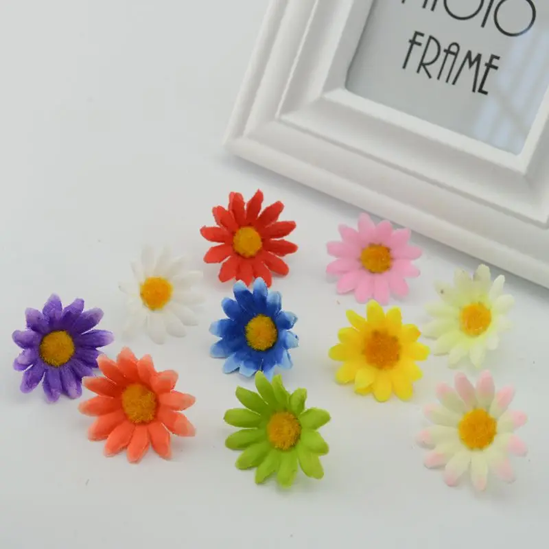 30pcs free shipping simulation silk flower plastic flower small daisies