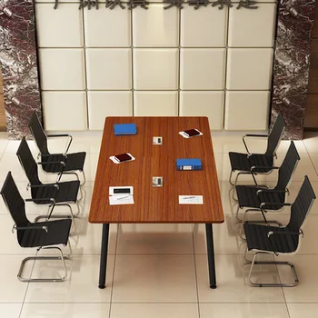 

Conference Table Office Furniture Commercial Furniture modern panel+steel office desk wholesale can customize size multi size