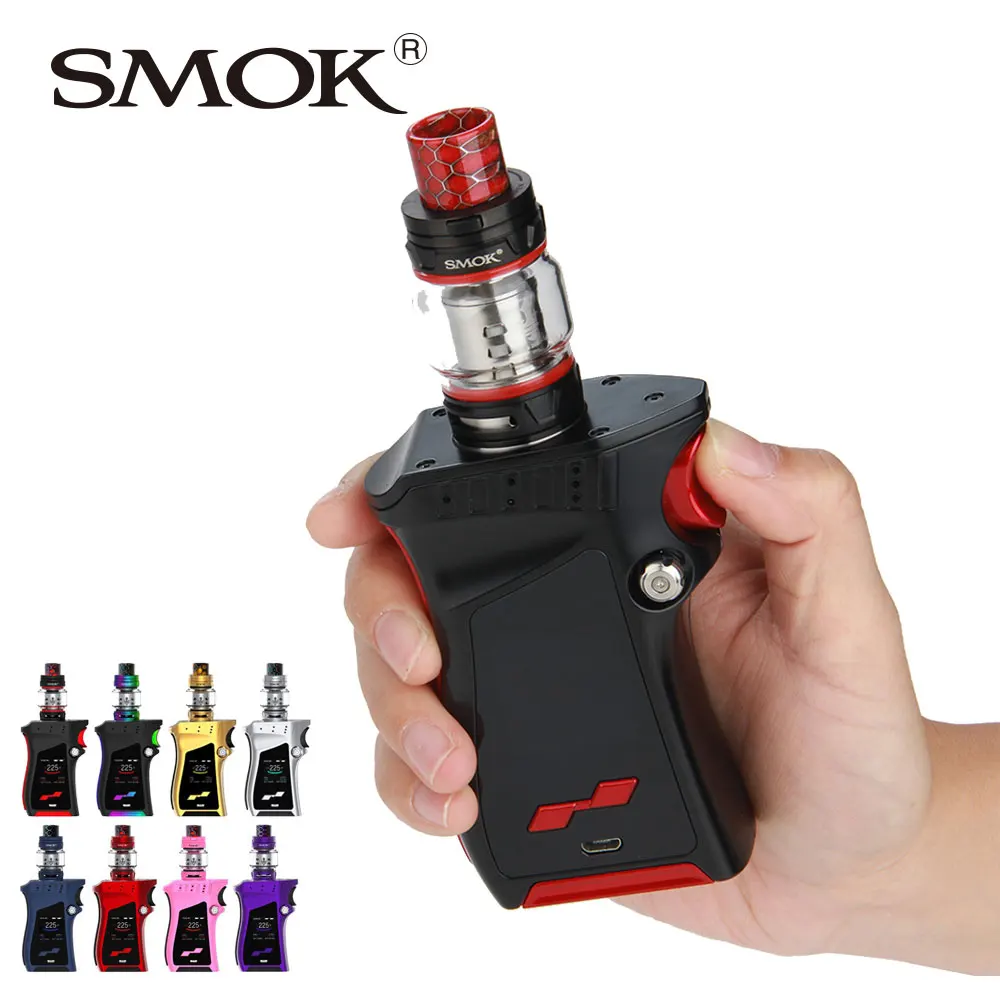 

100% Original SMOK MAG 225W TC Kit W/ 8ml TFV12 Prince Atomizer Standard Edition & SMOK MAG Box Mod & Flower-shaped Button