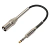 Bochara 30cm 6.5mm Stereo Jack Male to XLR Male Converter Audio Cable Shielded For Microphone Mixer ► Photo 2/6