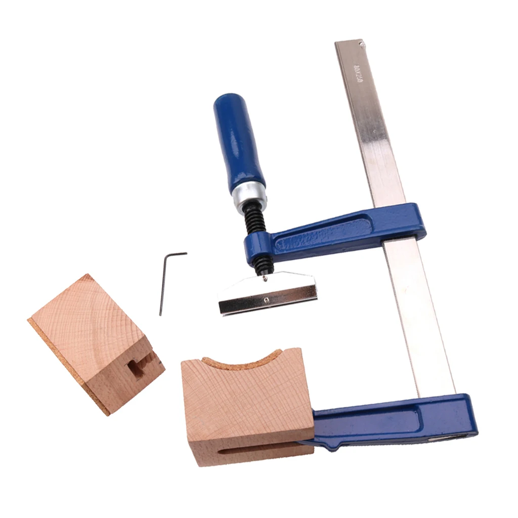 Metal Guitars Bass Fingerboard Frerboard Fret Press Tool With Wooden Block Wrench for Pressing Guitar Frets Luthier Tools