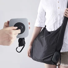 Дорожная Портативная сумка для покупок, большая нейлоновая многоразовая складная сумка для хранения, Эко сумки, сумки, домашний держатель, вращающаяся коробка