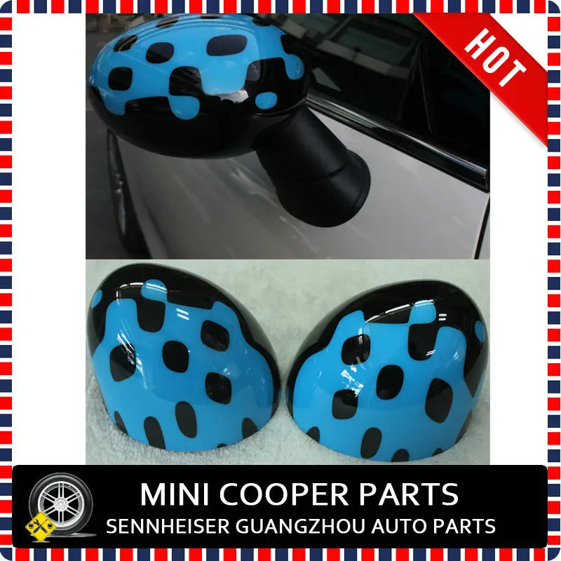 Vivid Blue Side Mirror Cover