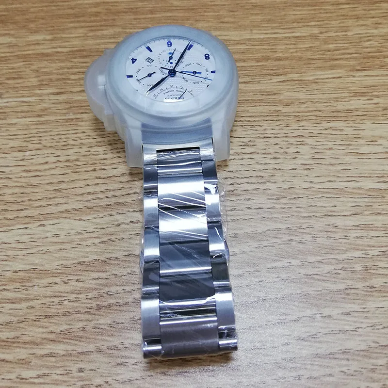 Parnis 42Mm Automatic Watch Moon Phase Power Reserve Watch Men Luxury Brand Top Miyota Mechanical-5