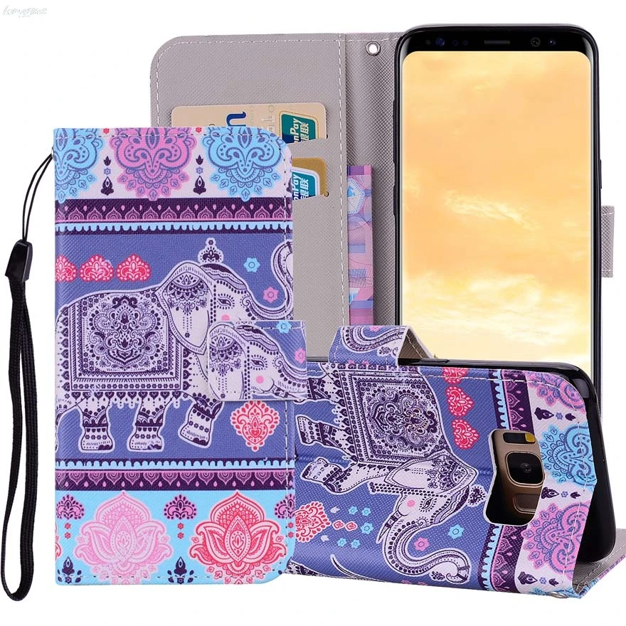 Чехол портмоне с откидной крышкой чехол для samsung Galaxy S8 S 8 G950 G950FD SM S9Plus кожаный