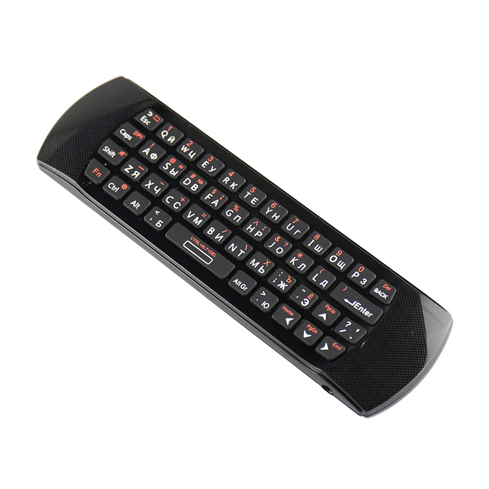 Оригинальный Rii mini i25A 2 4G русская беспроводная клавиатура английское Аудио ИК