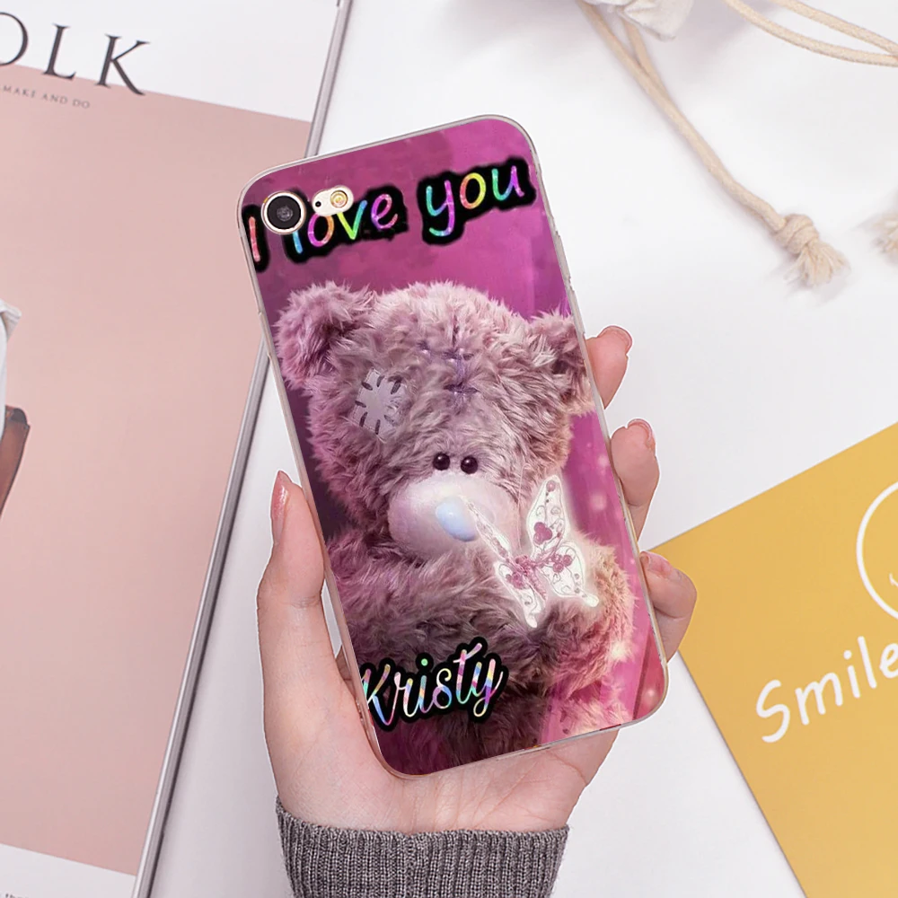 Силиконовый чехол для телефона 6plus Tatty Teddy Me To You Bear мягкие чехлы iPhone 5s 6s 7 8plus XR XS XSMAX