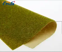 summer green Turf paper building model turf material DIY grass lawn landscape train military scene grass multi specification polypropylene artificial turf grass model green 44 x 36cm