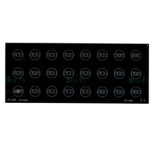 24 Вт 30 Вт 36 Вт 48 Вт 280*118 мм алюминиевая пластина база, led теплоотвода доска для прожектора, светильники, прожектор и т. д