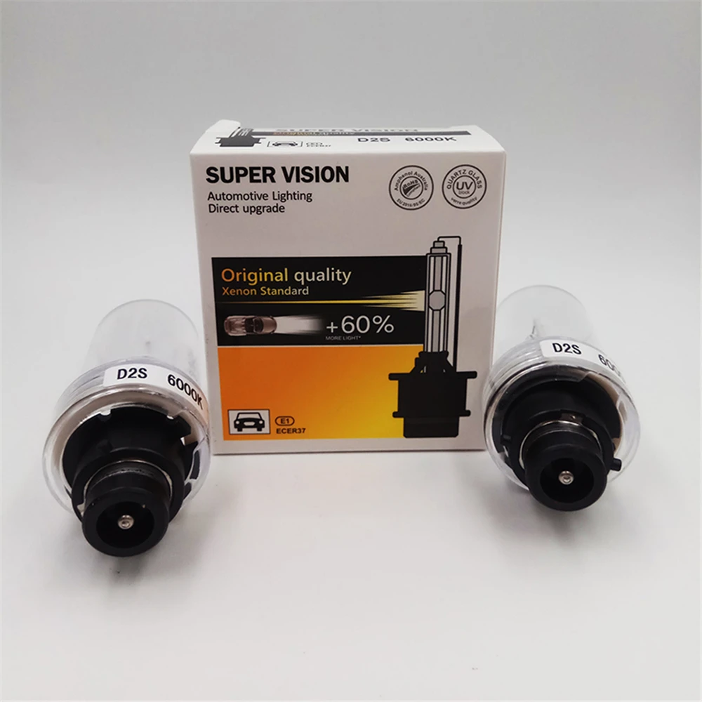 Premium Xenon Headlight Bulbs - Dual Pack, Multiple Color Temperatures, 35W