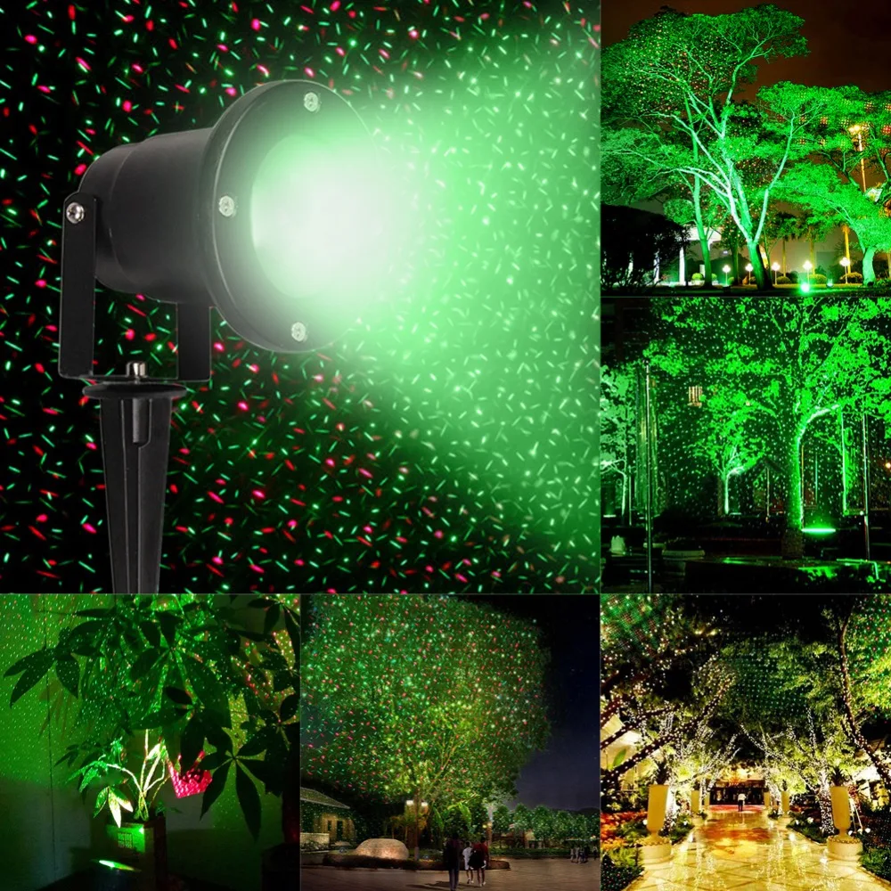Prodotto DHl ship Waterproof star projector laser lights christmas