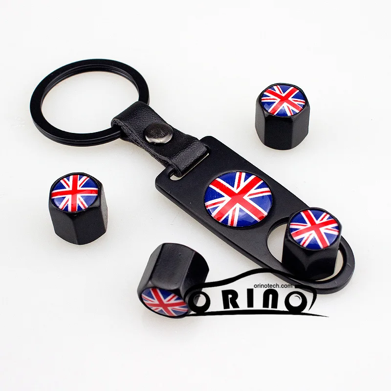 The Union Jack Car Wheel Tire Valve Cap