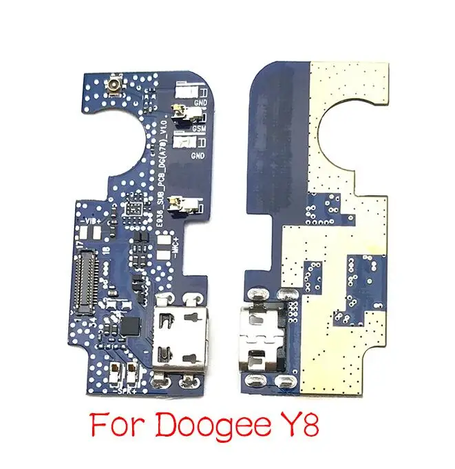 Гибкий кабель для Doogee DG280 F5 S60 X10 X20 X30 X60L Y8 F7 Pro Mix 2 USB разъем для зарядки - Цвет: Y8