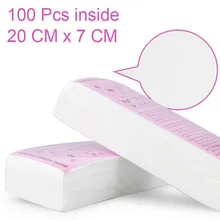 Новинка 100 шт Удаление нетканого тела ткань удаление волос Воск Бумага рулоны высокого качества Эпилятор восковая ленточная бумага рулон