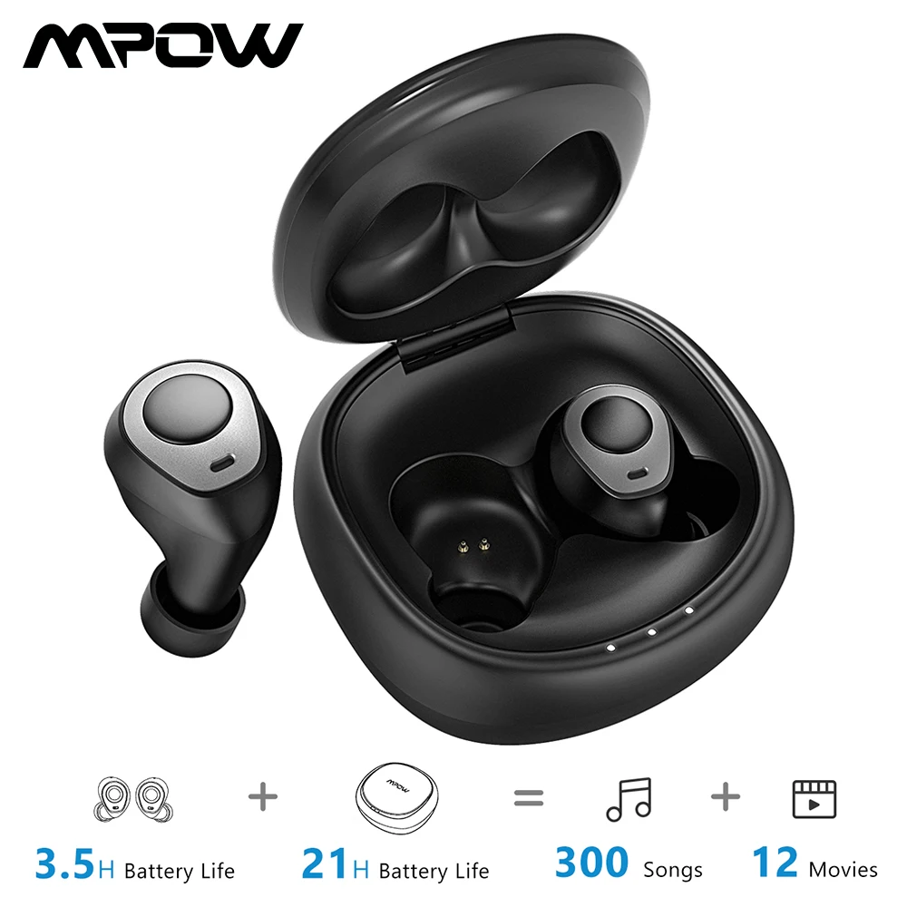 Mpow T3 TWS Earphones Wireless Earbuds Bluetooth 5.0 Earphone With