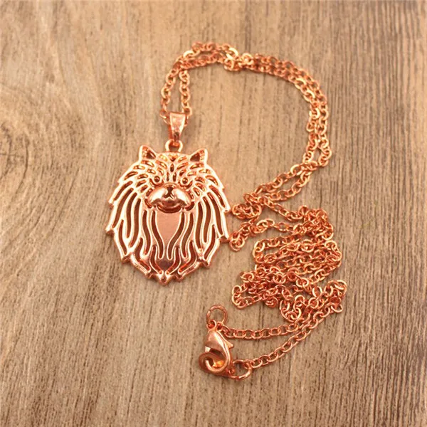 Buy 2018 Cute Persian Cat Necklace Animal Pendant Gold