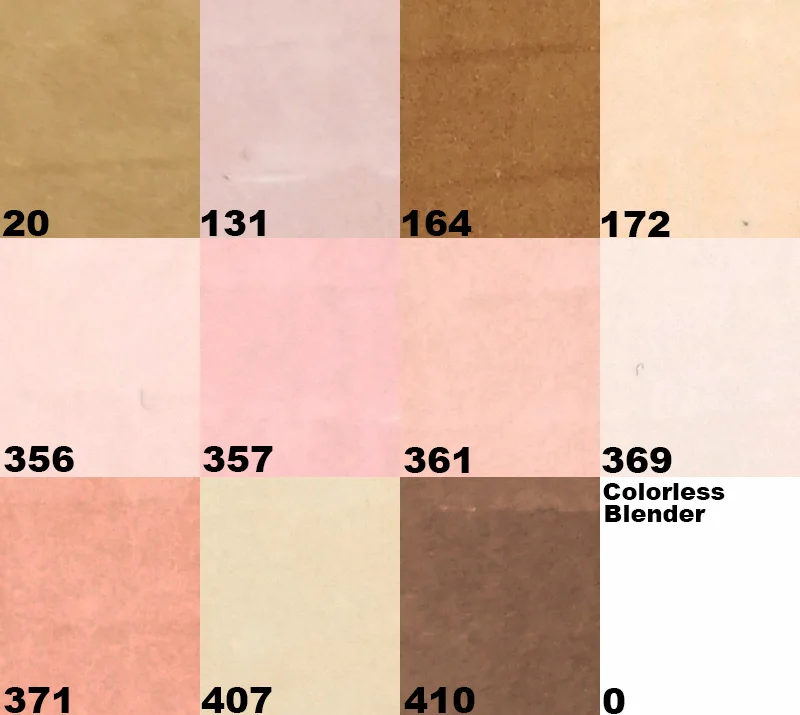 Skin tones A